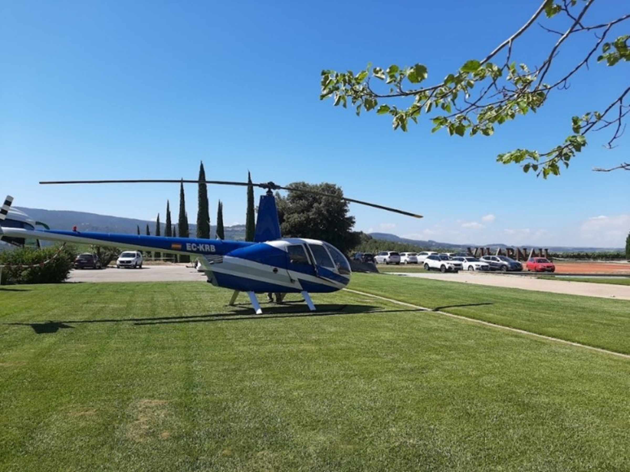 Visita Vilarnau en helicóptero
