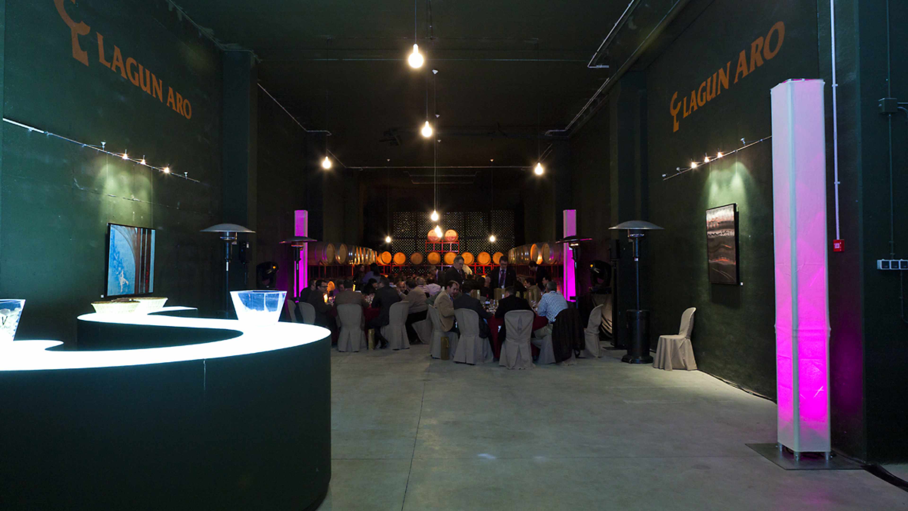 Sala de barricas Vilarnau
