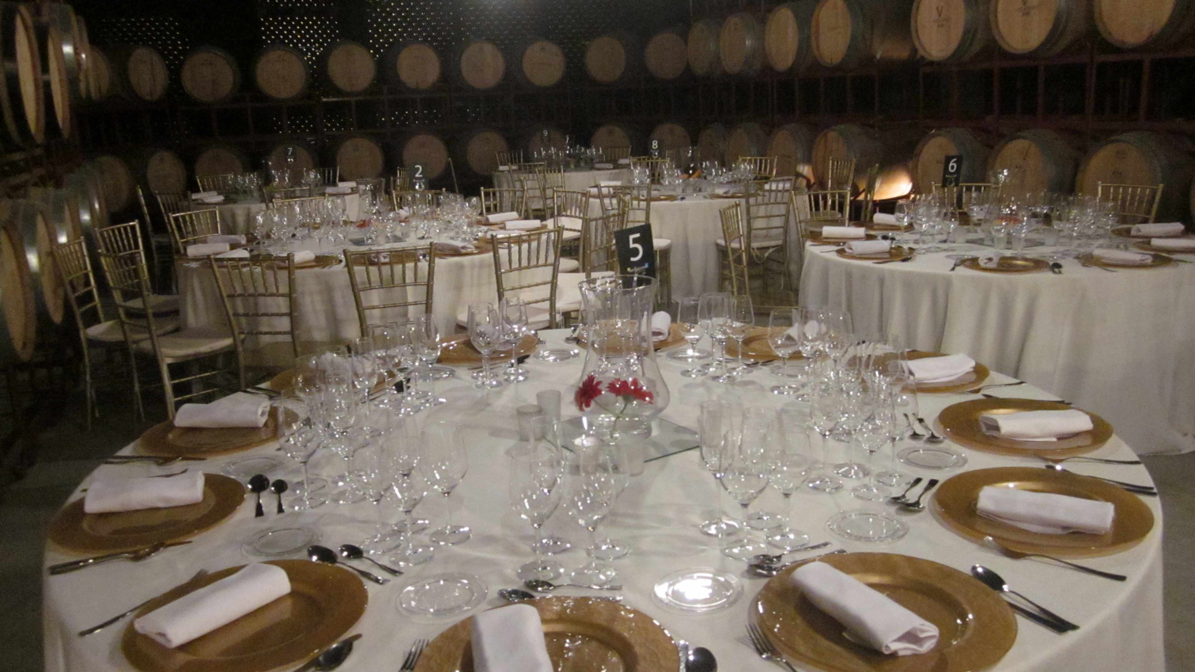 Sala de barricas Vilarnau