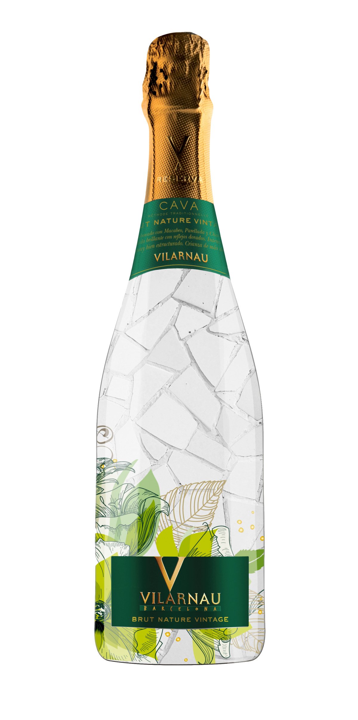 Vilarnau Brut Nature Vintage Trencadís Sleever Vilarnau Brut Nature Vintage Trencadís Sleever