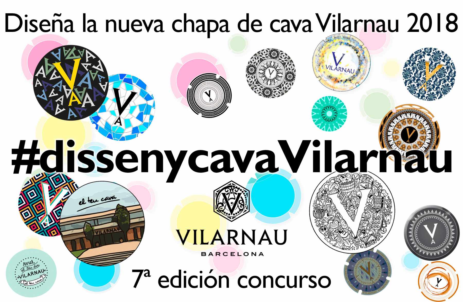 Concurso Chapas 2018 Disseny Cava Vilarnau